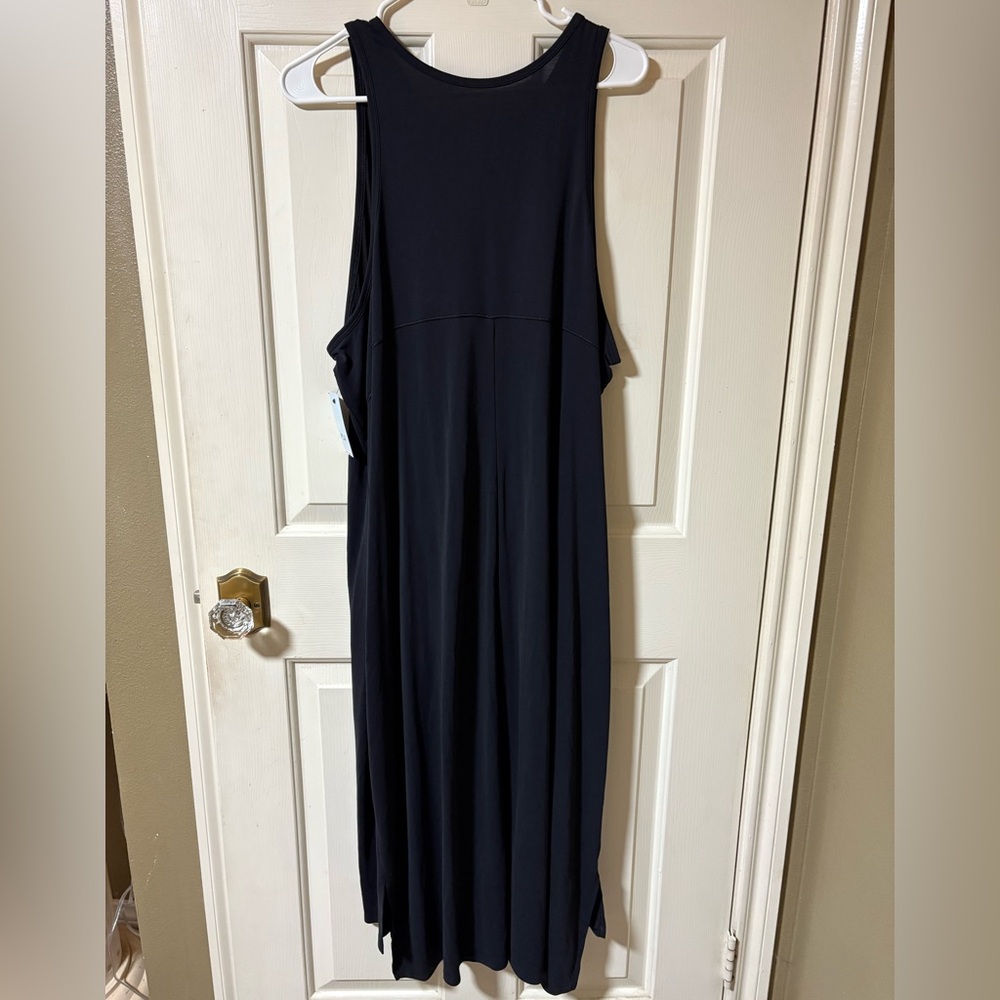 NWT Women’s FLX Front-Zipper Racerback Midi Dress Sz 2XL - Picture 2 of 6